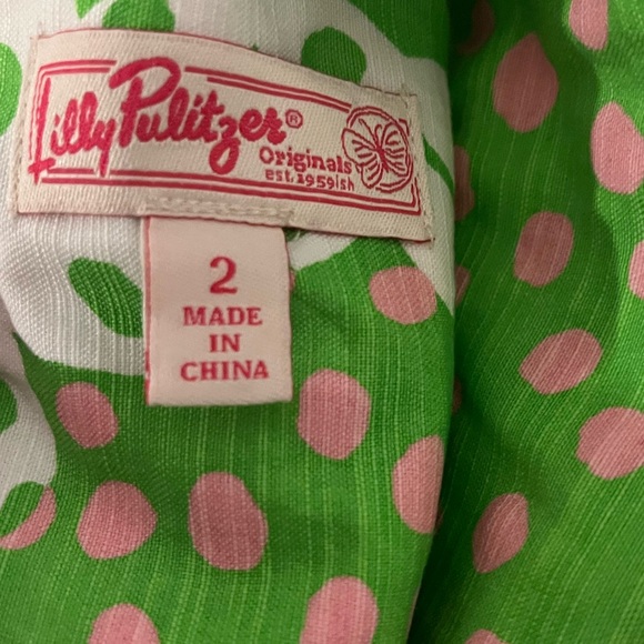 Vintage Lilly Pulitzer Originals “not so crabby” shift dress. - Picture 4 of 6
